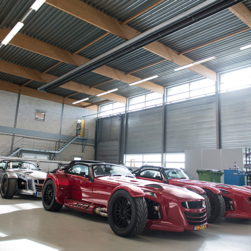 Donkervoort Automobielen BV chauffé par les tubes radiants gaz de Mark