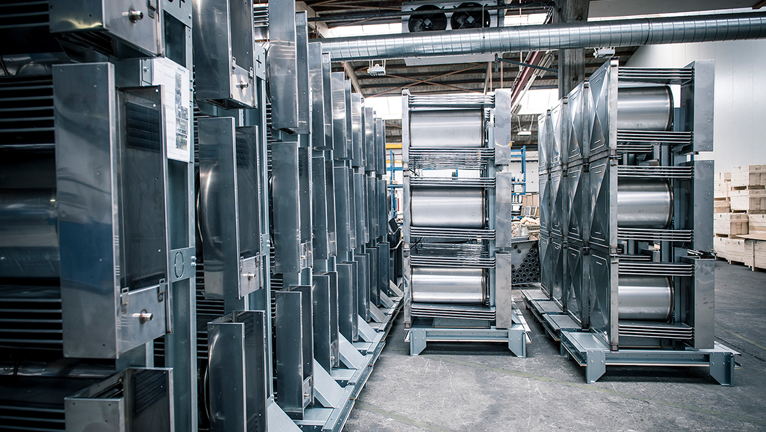 Mark Climate Technology fabrique une gamme innovante de produits de climatisation, chauffage, refroidissement et ventilation des bâtiments industriels.