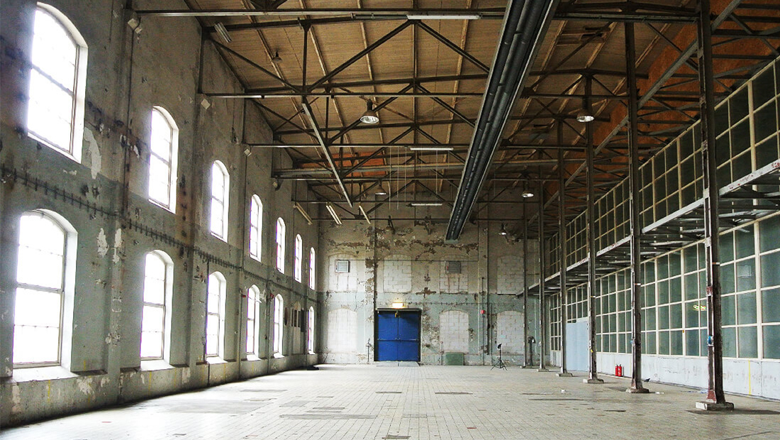 En raison de la hauteur du bâtiment et du grand volume à chauffer, les appareils INFRA à haut rendement énergétique constituent une excellente solution pour l’ancien bâtiment de la sucrerie.