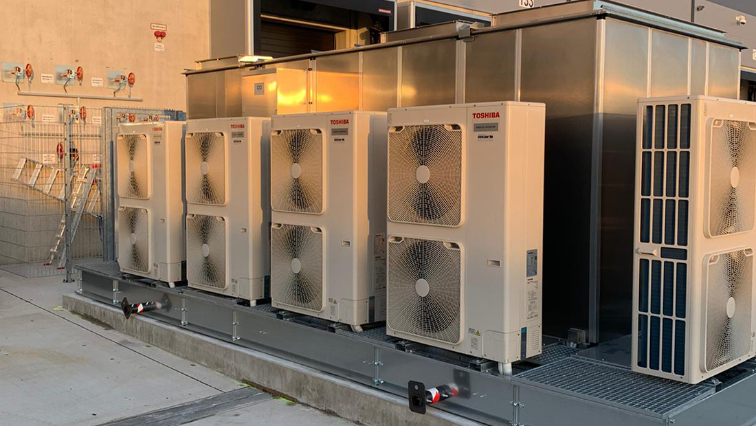 Les pompes à chaleur peuvent également être livrées séparément et mises en service sur place.