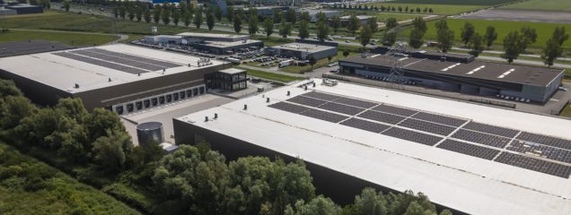 Solution climatique complète pour le nouveau bâtiment Logicor Lelystad